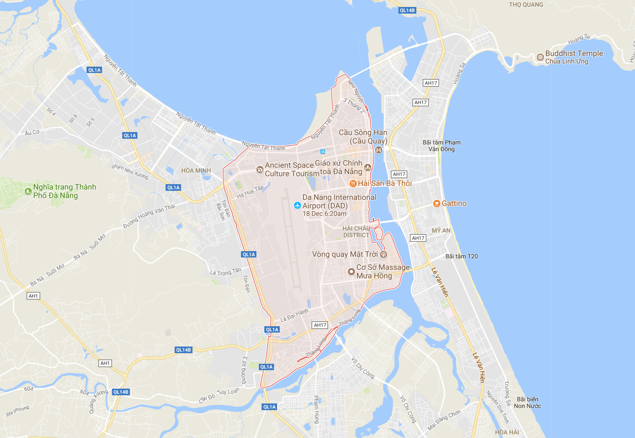 Mật vụ Mỹ kiểm tra sân bay Đà Nẵng từ điểm cao trước khi TT Trump đến